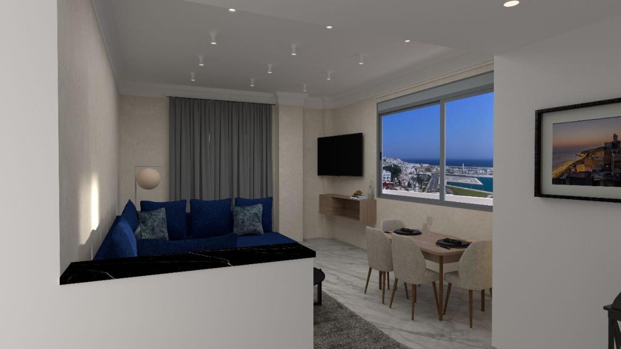 טנג'יר Appartement De Prestige, Vue Kasbah, Mer Et Vieux Port מראה חיצוני תמונה